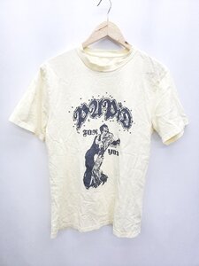 ◇ SANSeLF サンセルフ 半袖 Tシャツ カットソー サイズ イエロー レディース P