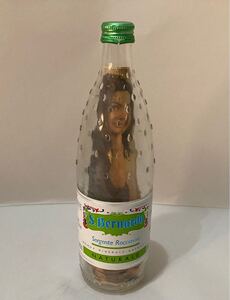 S. Bernardo Torino Italy 1/1 Acqua minerale naturale 750ml solo vetro designed by Giugiaro ミネラルウォーターの瓶のみ