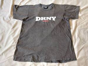 DKNY USA製Tシャツ９０’ｓ　シングルステッチ