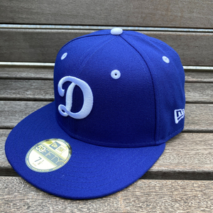 USA正規品 「7.5/8」 MLB公式 NEWERA ニューエラ 59FIFTY ロサンゼルス ドジャース 海外限定 Dロゴ LA Dodgers キャップ (15-43) 大谷翔平