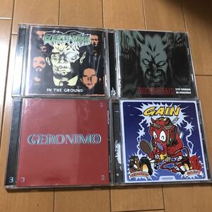 【送料無料・即決】GERONIMO CDセット MINOR LEAGUE（マイナーリーグ ）、BAT CAVE、GREST、spanam、SPACE COMBINE、UNDOWN、BANDWAGON