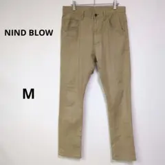 マインドブロウ NIND BLOW メンズビギ カジュアルパンツ　ベージュ