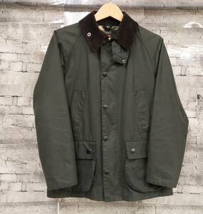 美品 Barbour バブアー バーブァー SL BEDALE ビデイル オイルドジャケット 1102049 C34 86CM カーキ系 店舗受取可