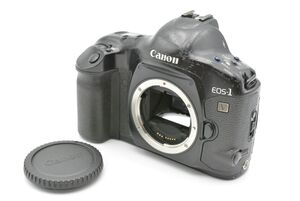 Canon キヤノン EOS 1V ブラックボディ フィルムカメラ オートフォーカス (m0196)