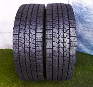 ★265/70R19.5 トーヨー M919!!極上バリ溝最大14㎜、2021年製造☆スタッドレスタイヤ☆大型トラック用等に激安!!2本セット価格!!_A151