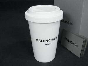 ■新品■未使用■ BALENCIAGA バレンシアガ CITIES ROMA タンブラー コップ 食器 テーブルウェア ホワイト系 FH1266