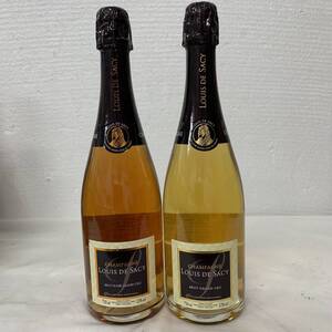 注目！【古酒　稀少シャンパン2本】ルイ・ド・サシー　グランクリュブリュット＆ロゼ　750ml 12.5% 2本セット