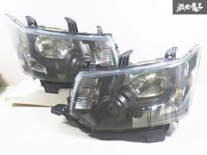 【売り切り】 三菱純正加工 CV5W デリカ D5 D:5 インナーブラック HID キセノン ヘッドライト ヘッドランプ 左右セット 100-87918 棚