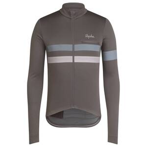 新品 Rapha Men’s Brevet Long Sleeve Jersey Lサイズ マッシュルーム グレー ラファ メンズ ブルベ ロングスリーブ ジャージ 長袖