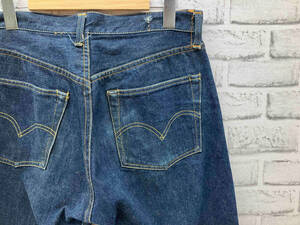 LEVI’S リーバイス 501XX BIG E オフセット ジーンズ デニム ビンテージ 濃紺 インディゴ 均等R 5ポケット 実寸W31L29 パッチ/タブ欠損