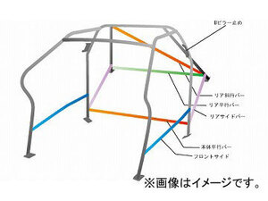 オクヤマ ロールバー 752 055 1 スチール ダッシュボード貫通 13P No.15 2名 スバル BRZ ZC6 内装付車用 3ドア ノーマルルーフ