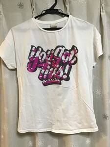 【Zara Girls/ザラガールズ】スパンコール 半袖Ｔシャツ/１５２cm★USED