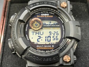 CASIO カシオ G-SHOCK Gショック FROGMAN フロッグマン GWF-1000B-1JR 腕時計☆良品☆[771-0926-O6]