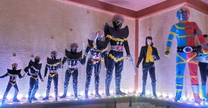 ハカイダー軍団６体セット ＋ サブロー ＋ キカイダー