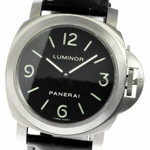 パネライ PANERAI PAM00176 ルミノール ベース 手巻き メンズ _800708