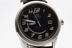 稼働品 オリエント STI 1000本限定 デイト 自動巻き メンズ 腕時計 ORIENT