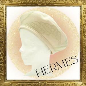 ☆未使用に近い☆ HERMES エルメス ウール フィネス ベレー帽