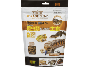 ●　トカゲブレンドフード400g　ジェックス(GEX)　エキゾテラ(EXOTERRA)　昆虫食・雑食性爬虫類用フード　新品　消費税0円　●