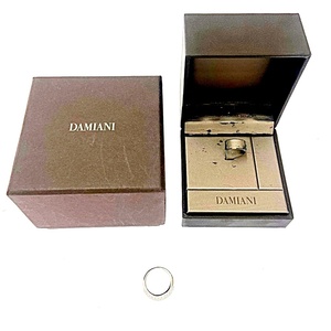 【箱付き】 Damiani ダミアーニ 750WG パヴェダイヤ リング 8.7g 174657 リング・指輪