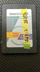 480GB 使用2635時間 TEAMGroup L5 LITE SSD 送料無料