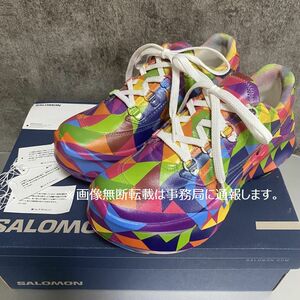 新品 2024SS COMME des GARCONS×salomon コムデギャルソン サロモン☆SR811 PLATFORM FOR CDG 厚底 スニーカー/23.5㎝ 定価137500円