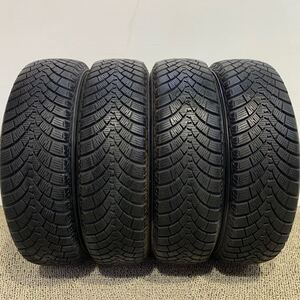 バリ溝　165/65R14 ファルケン ESPIA W-ACE 中古スタッドレス【4本セット】1円〜　　　AG641 