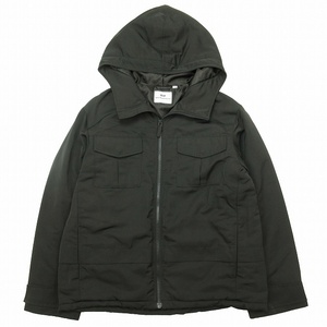 21AW ユニクロ × ホワイトマウンテニアリング UNIQLO × White Mountaineering ウォーム パデット パーカ 中綿 フーデッド ジャケット