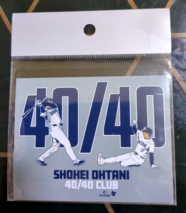 大谷翔平 ドジャース 史上最速40/40 ステッカー