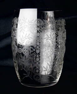 40’ 稀少 BACCARAT バカラ MARION マリオン グラス 細密デザイン 繊細な薄い作りのゴブレ 上質クリスタル アンティーク ヴィンテージ
