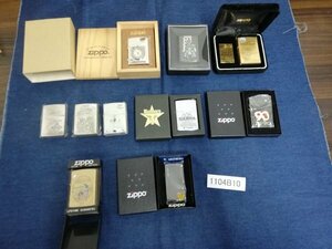 1104B10　喫煙グッズ　ライター　ZIPPO ジッポ　おまとめ10点　※着火未確認・現状お渡し