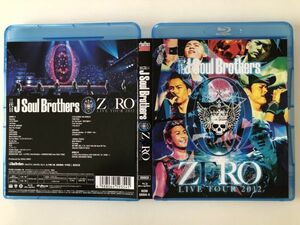 B23798　中古BDセル版◆三代目J Soul Brothers LIVE TOUR 2012 「0~ZERO~」 (2枚組Blu-ray Disc)