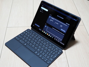 【MOFT付き】Lenovo Ideapad Duet Chromebook Amazon限定モデル アイスブルー＋アイアングレー ［ZA6F0024JP］ 