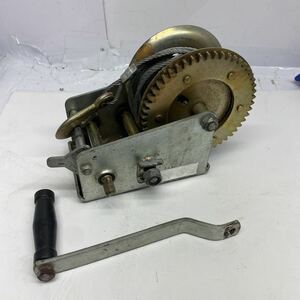 固定型 HAND WINCH ワイヤー式 ハンドウィンチ 2500LBS