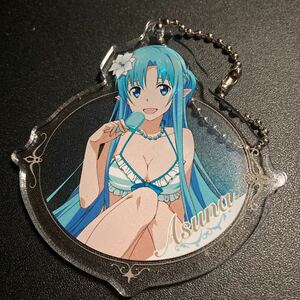 ソードアート・オンライン コード・レジスタ アスナ プレートキーホルダー SAO アクリルキーホルダー アクキー ストラップ グッズ ALO