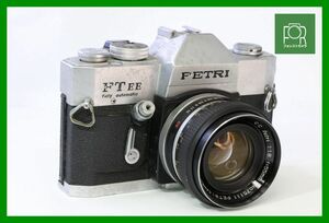 【同梱歓迎】ジャンク■ペトリ Petri FTEE ボディ+EE Auto 55mm F1.8■AAA244