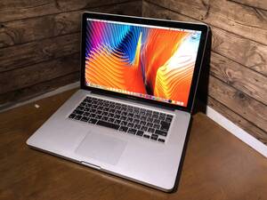 MacBook Pro 15inch A1286 Core i7 2.00GHz～3.30GHz / 8GB / 大容量750GB　Apple純正バッテリー　新品アダプター　adobe office TVapp