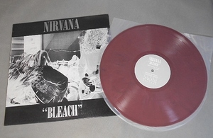 NIRVANA　幻の１st　カラー盤　BLEACH　TUPLP６　１st　オリジナル盤　