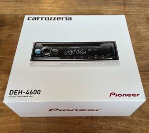 新品 正規品 カロッツェリア/パイオニア カーオーディオ 1DIN 【DEH-4600】 自動車 CD/USB