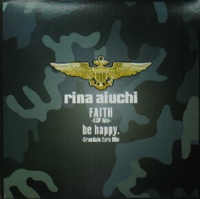 @【新品】$ rina aiuchi ( 愛内里菜 ) / be happy. (TJR-007) Faith (KCP Mix) / Be Happy. (Grandale Euro Mix) 愛内 里菜 (シールド) Y99