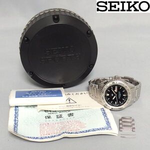 ★SEIKO LANDMASTER 1st AGS SBBW005 デイデイト オートクォーツ 腕時計 5M23-6A20 キネティック ランドマスター セイコー★