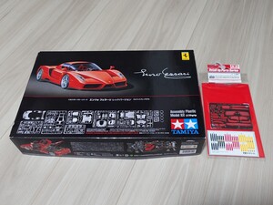 ★エッチング付き！ タミヤ 1/24 エンツォ フェラーリ プラモデル カーボン 未組立品 TAMIYA Ferrari 24302 フジミ F40 F50 ラ・フェラーリ