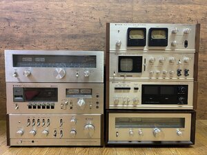 ※□K306/TRIO オーディオ機器 7点一括　LAB-VU METER/LAB-SCOPE/DE-NOISER ほか トリオ/現状品/1円～