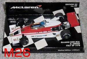 1/43 マクラーレン フォード M26 ランガー イタリアGP 1978