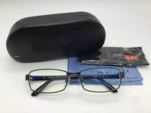 8997■Ray-Ban レイバン RB8726D 1017 チタンブラック 度入りめがね 眼鏡 55□17 140 メガネフレーム おしゃれ titanium ケース付