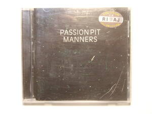 ♪　[レンタル落ち]　ＣＤ　パッション・ピット PASSION PIT ／　MANNERS　輸入盤 　♪