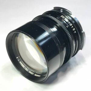 Canon FD 135mm F2 キヤノン キャノン 1:2 35mm 映画用 BNCマウント レンズ 望遠 オールド ビンテージ クラシック ジャンク 部品取り