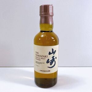 373【未開栓】THE YAMAZAKI サントリー ウイスキー 山崎 ベビーボトル シングルモルト 50ml 43％ SUNTORY 古酒 ラベル剥がれあり 現状品