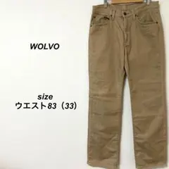 authentic relaxed WOLVO パンツ　ベージュ　a299