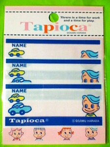 Tapioca ワッペン c 原田治 オサムグッズ アイロンプリント