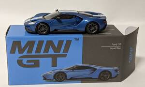 MINI GT Ford GT Liquid Blue LHD (MGT00249-L) (1/64)